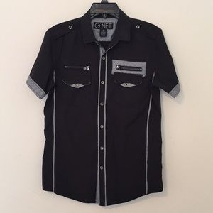 Button Down Fashion Top